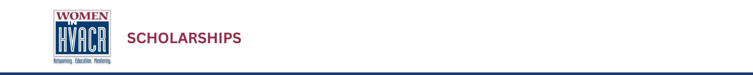 WHVACR Scholarship logo